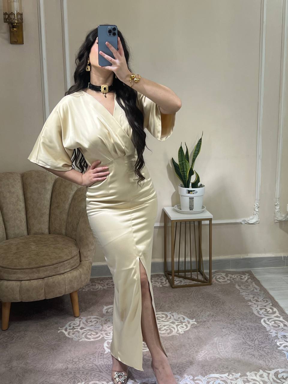 Robe satin 2025